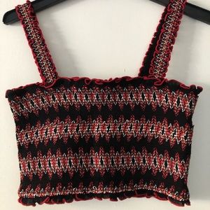 ADORABLE PATTERNED CROP